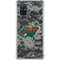 NHL Minnesota Wild Camo Galaxy A71 5G Clear Case