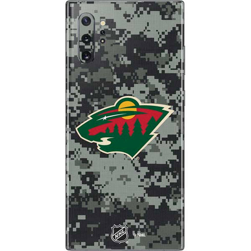 NHL Minnesota Wild Camo Galaxy Note 10 Plus Skin