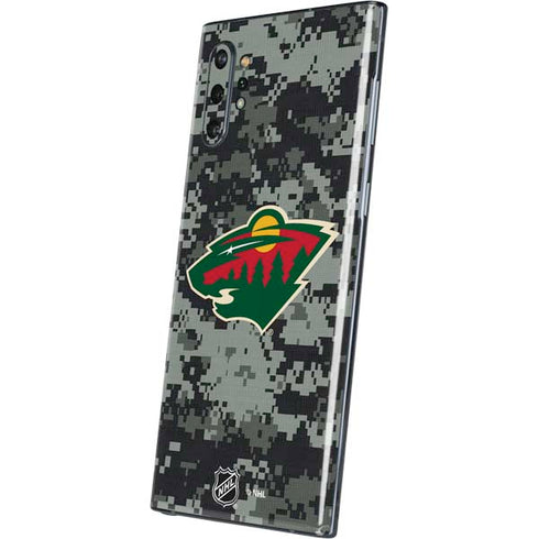 NHL Minnesota Wild Camo Galaxy Note 10 Plus Skin