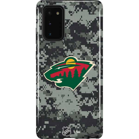 NHL Minnesota Wild Camo Galaxy Note20 5G Pro Case