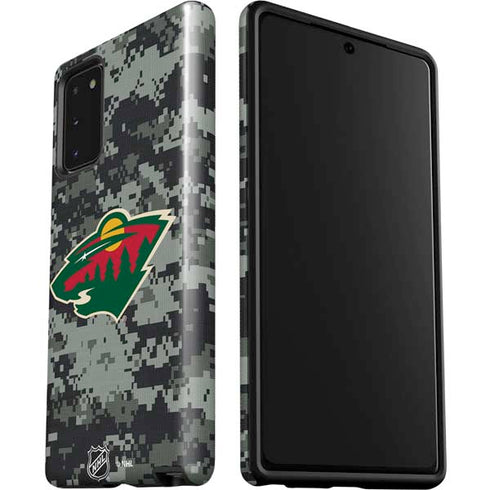 NHL Minnesota Wild Camo Galaxy Note20 5G Pro Case