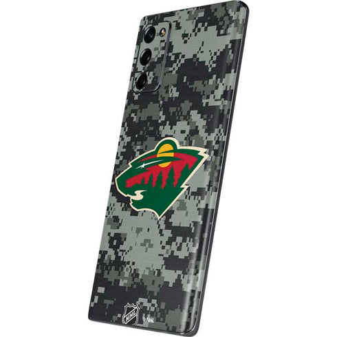 NHL Minnesota Wild Camo Galaxy Note20 5G Skin