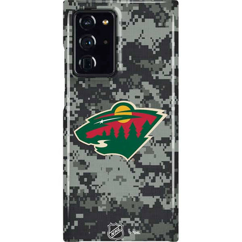 NHL Minnesota Wild Camo Galaxy Note20 Ultra 5G Lite Case