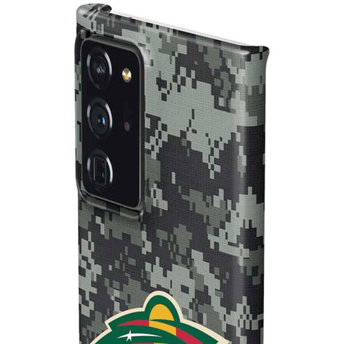 NHL Minnesota Wild Camo Galaxy Note20 Ultra 5G Lite Case