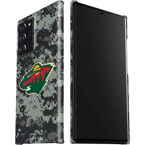 NHL Minnesota Wild Camo Galaxy Note20 Ultra 5G Lite Case