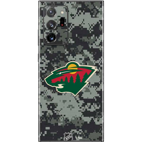 NHL Minnesota Wild Camo Galaxy Note20 Ultra 5G Skin