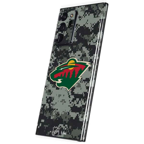 NHL Minnesota Wild Camo Galaxy Note20 Ultra 5G Skin