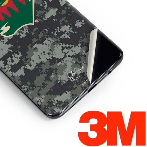 NHL Minnesota Wild Camo Galaxy S10 Skin