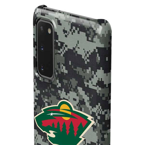 NHL Minnesota Wild Camo Galaxy S20 Lite Case