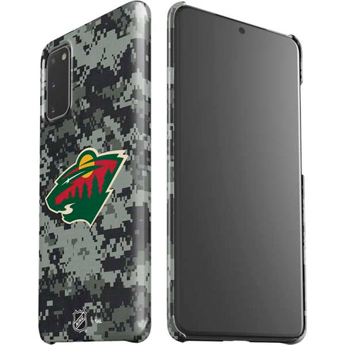 NHL Minnesota Wild Camo Galaxy S20 Lite Case