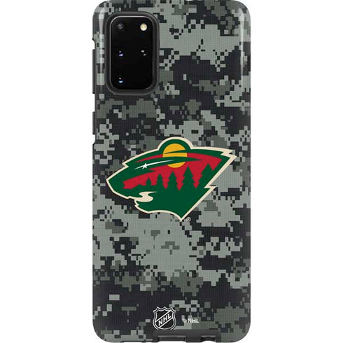 NHL Minnesota Wild Camo Galaxy S20 Plus Pro Case