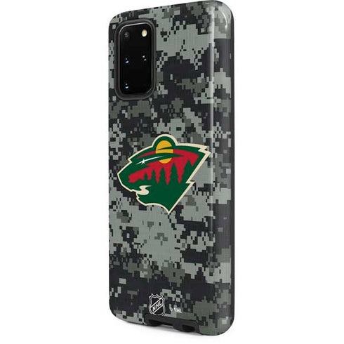 NHL Minnesota Wild Camo Galaxy S20 Plus Pro Case
