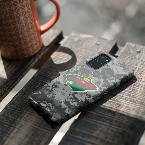 NHL Minnesota Wild Camo Galaxy S20 Plus Pro Case