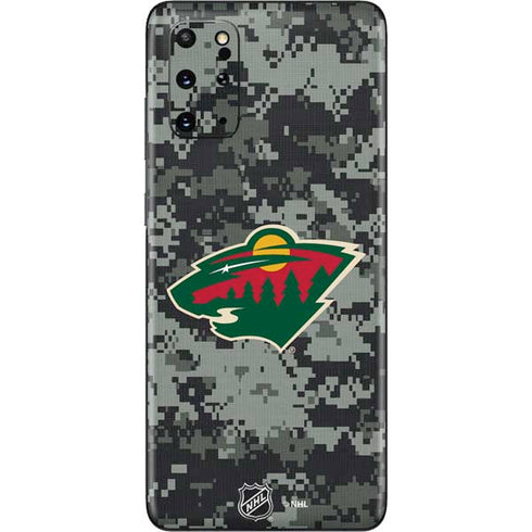 NHL Minnesota Wild Camo Galaxy S20 Plus Skin