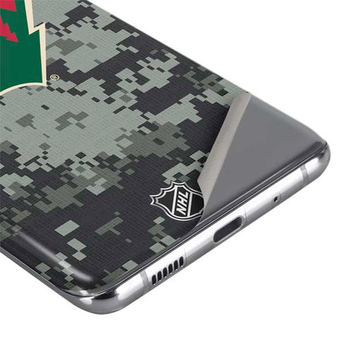 NHL Minnesota Wild Camo Galaxy S20 Plus Skin