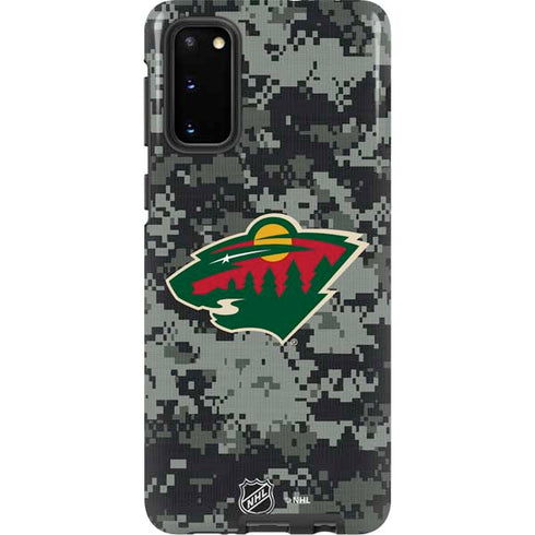 NHL Minnesota Wild Camo Galaxy S20 Pro Case