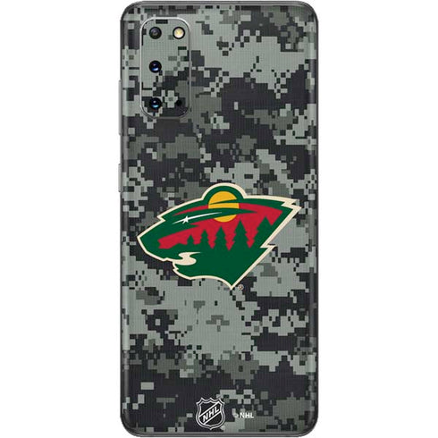 NHL Minnesota Wild Camo Galaxy S20 Skin