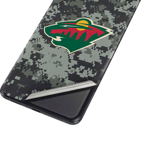 NHL Minnesota Wild Camo Galaxy S21 5G Skin