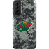 NHL Minnesota Wild Camo Galaxy S21 FE Pro Case