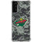 NHL Minnesota Wild Camo Galaxy S21 Plus 5G Clear Case