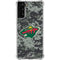 NHL Minnesota Wild Camo Galaxy S22 Plus Clear Case