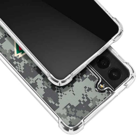 NHL Minnesota Wild Camo Galaxy S22 Plus Clear Case