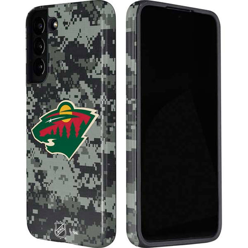 NHL Minnesota Wild Camo Galaxy S22 Plus Pro Case