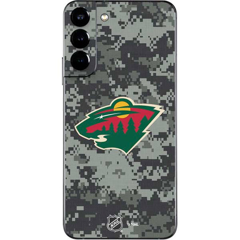NHL Minnesota Wild Camo Galaxy S22 Plus Skin