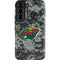 NHL Minnesota Wild Camo Galaxy S22 Pro Case