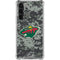 NHL Minnesota Wild Camo Galaxy S23 Plus Clear Case