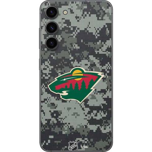 NHL Minnesota Wild Camo Galaxy S23 Plus Skin