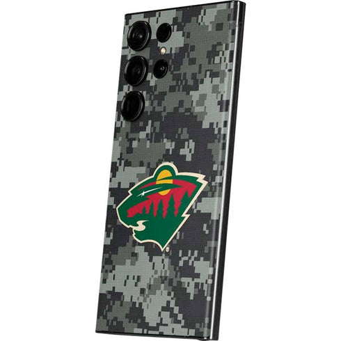 NHL Minnesota Wild Camo Galaxy S23 Ultra Skin