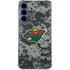 NHL Minnesota Wild Camo Galaxy S24 Clear Case