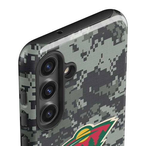 NHL Minnesota Wild Camo Galaxy S24 Impact Case