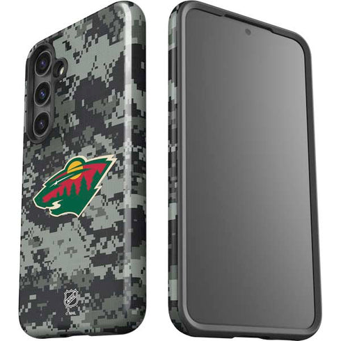 NHL Minnesota Wild Camo Galaxy S24 Impact Case