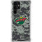 NHL Minnesota Wild Camo Galaxy S24 Ultra Clear Case