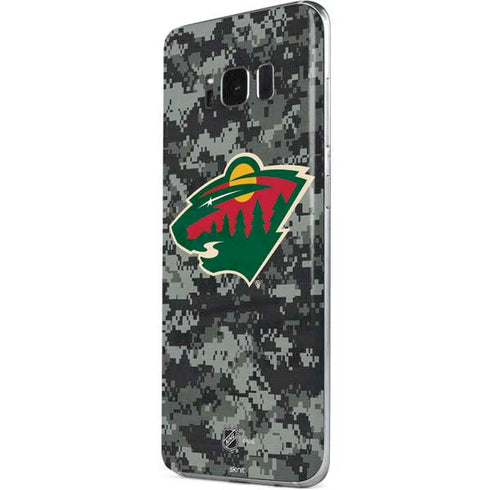 NHL Minnesota Wild Camo Galaxy S8 Skin