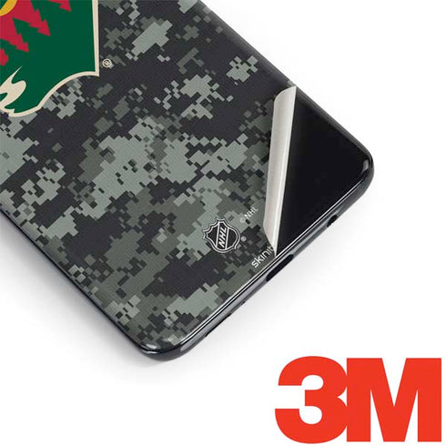 NHL Minnesota Wild Camo Galaxy S9 Skin