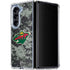 NHL Minnesota Wild Camo Galaxy Z Fold5 5G Clear Case