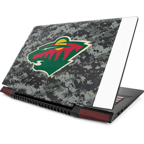 NHL Minnesota Wild Camo Lenovo IdeaPad Skin
