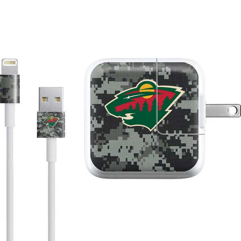 NHL Minnesota Wild Camo iPad Charger (10W USB) Skin