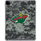 NHL Minnesota Wild Camo iPad Pro 12.9in (2020) Clear Case