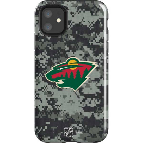 NHL Minnesota Wild Camo iPhone 11 Impact Case