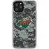 NHL Minnesota Wild Camo iPhone 11 Pro Clear Case