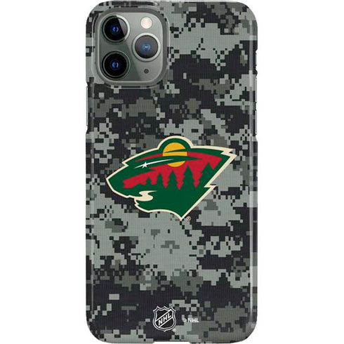 NHL Minnesota Wild Camo iPhone 11 Pro Lite Case