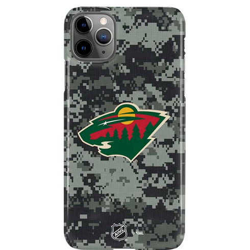 NHL Minnesota Wild Camo iPhone 11 Pro Max Lite Case