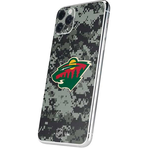NHL Minnesota Wild Camo iPhone 11 Pro Max Skin