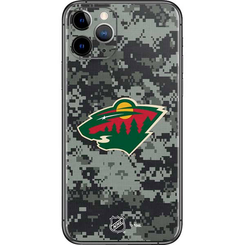 NHL Minnesota Wild Camo iPhone 11 Pro Skin