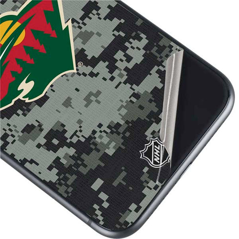 NHL Minnesota Wild Camo iPhone 11 Skin