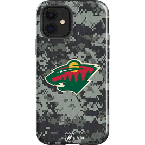 NHL Minnesota Wild Camo iPhone 12 Impact Case